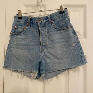 Levi’s Premium Ribcage Shorts